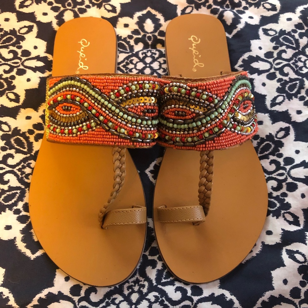 Beaded Sandals